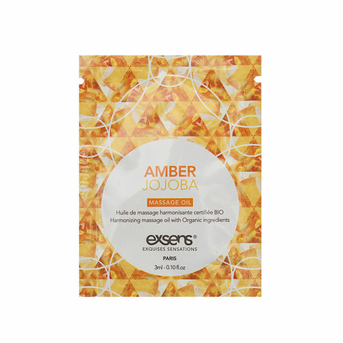 Erotische Massageolie Jojoba & Amber 3 ml