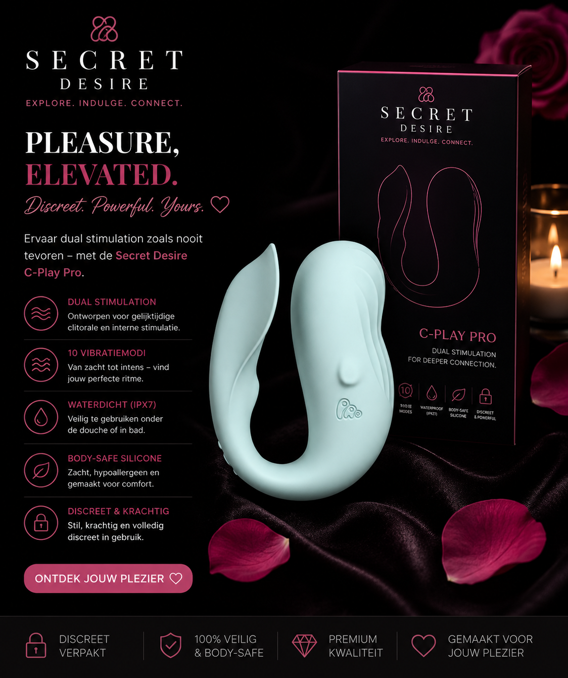 Strong Vibrator by Secret Desire